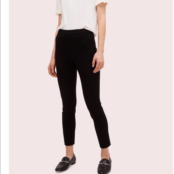 Host Pick🎉🍾❤️Kate Spade side zip ankle pants black - Picture 2 of 11